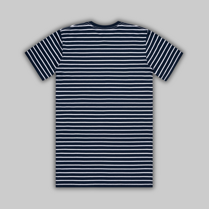Summit Stripe Tee - Blue