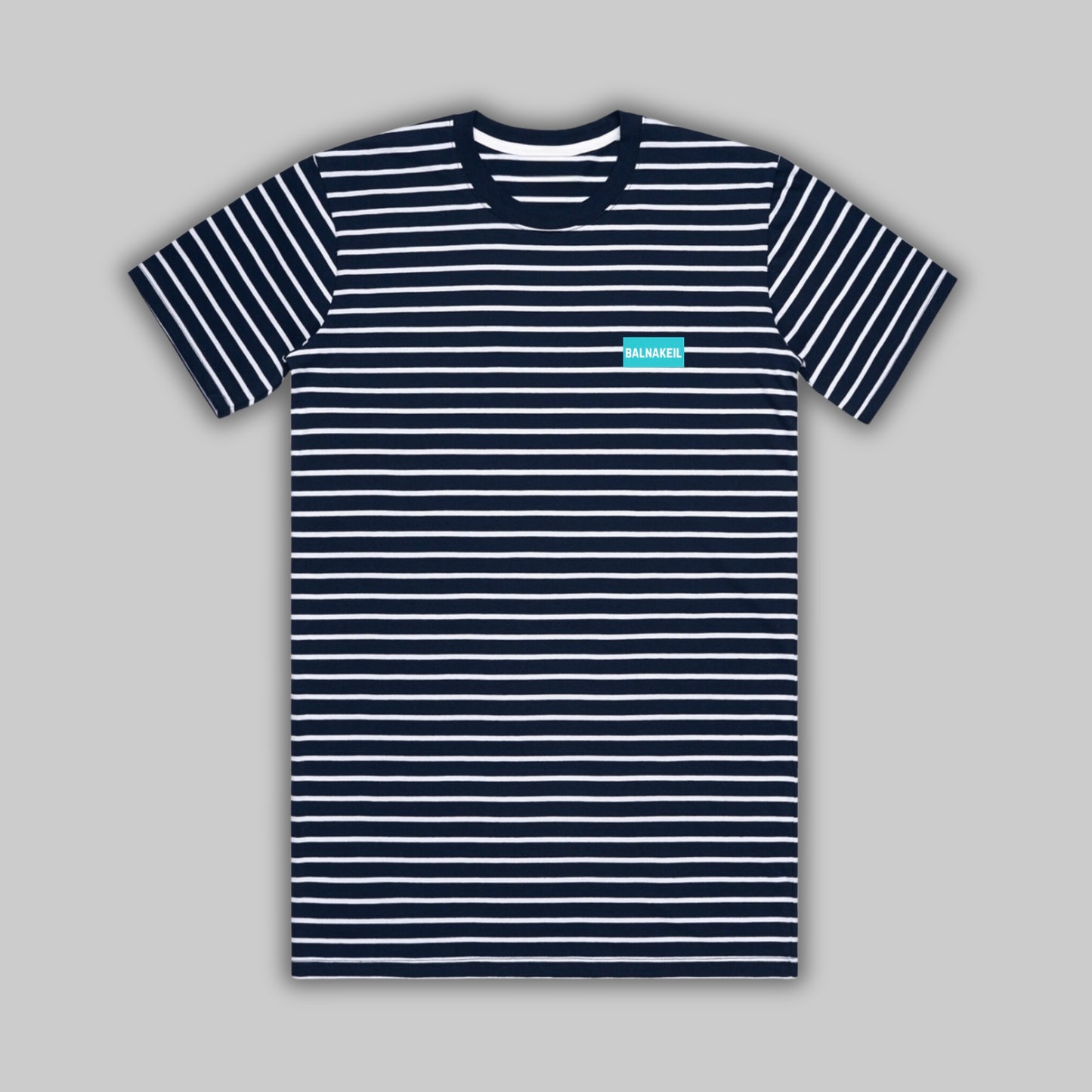 Summit Stripe Tee - Blue