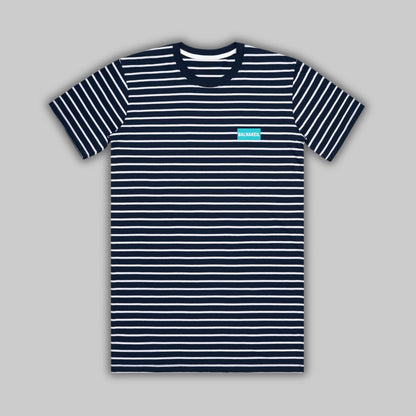 Summit Stripe Tee - Blue