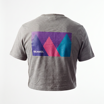Stone Wash Heavy Crop Tee