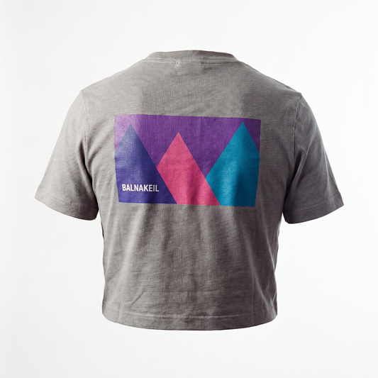 Stone Wash Heavy Crop Tee