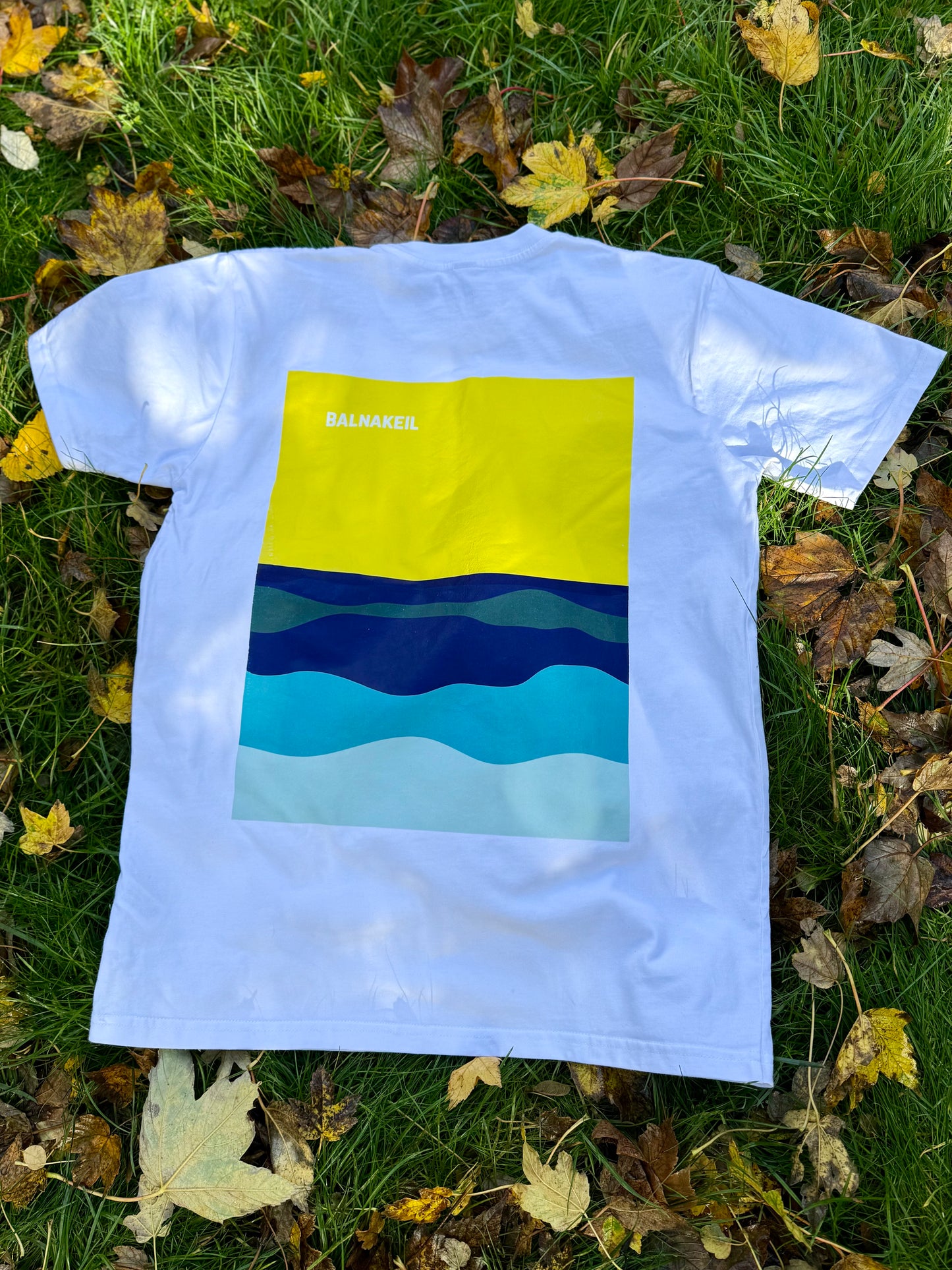 Coastal T-Shirt for Men - Yellow