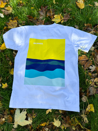 Coastal T-Shirt for Men - Yellow