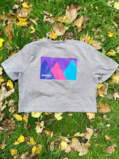 Stone Wash Heavy Crop Tee