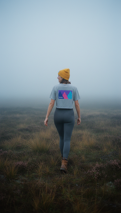 Stone Wash Heavy Crop Tee