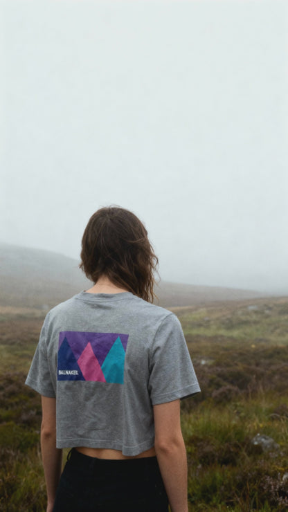 Stone Wash Heavy Crop Tee